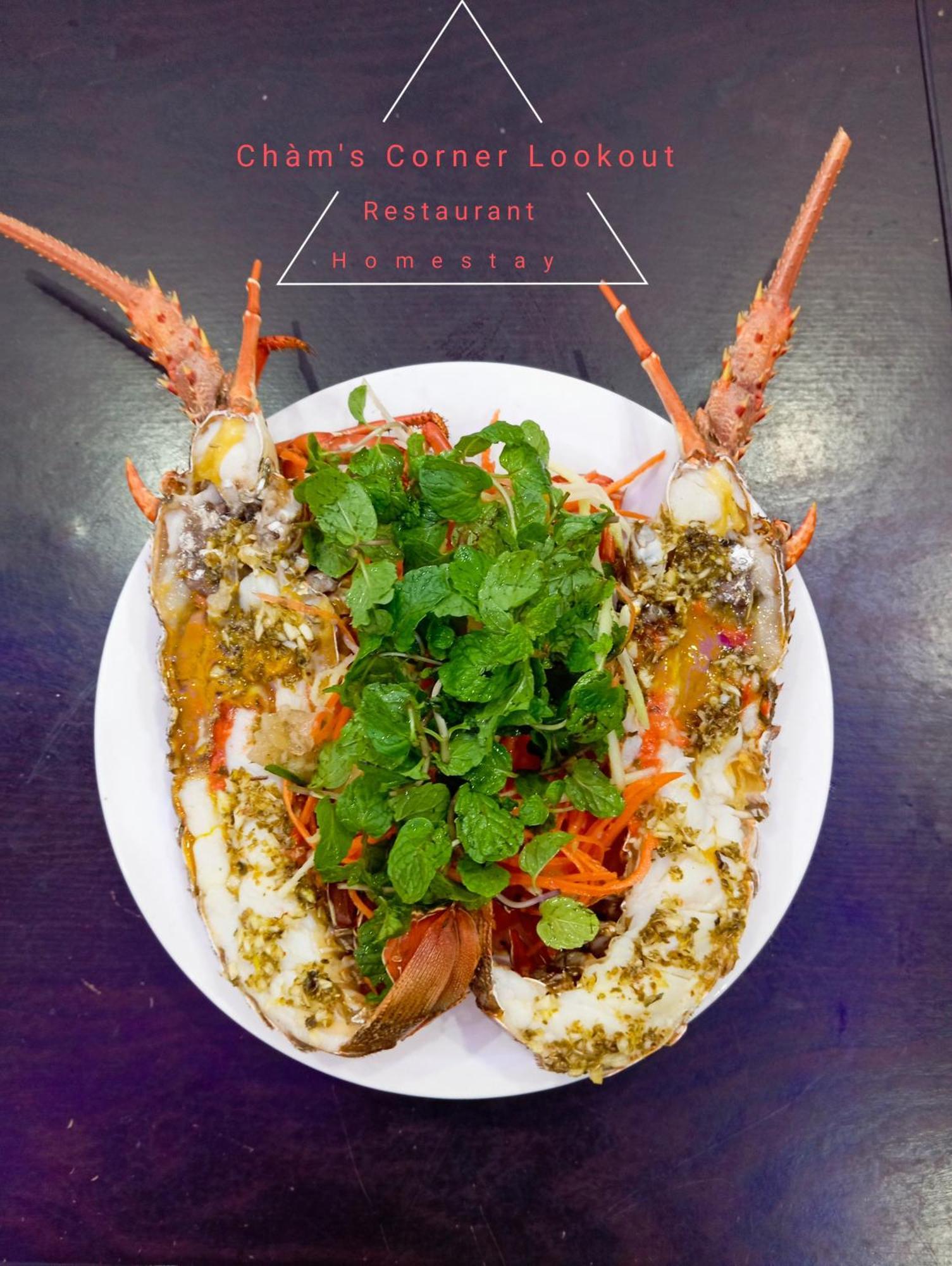 Cham'S Corner Lookout Homestay & Restaurant Tân Hiệ Eksteriør bilde